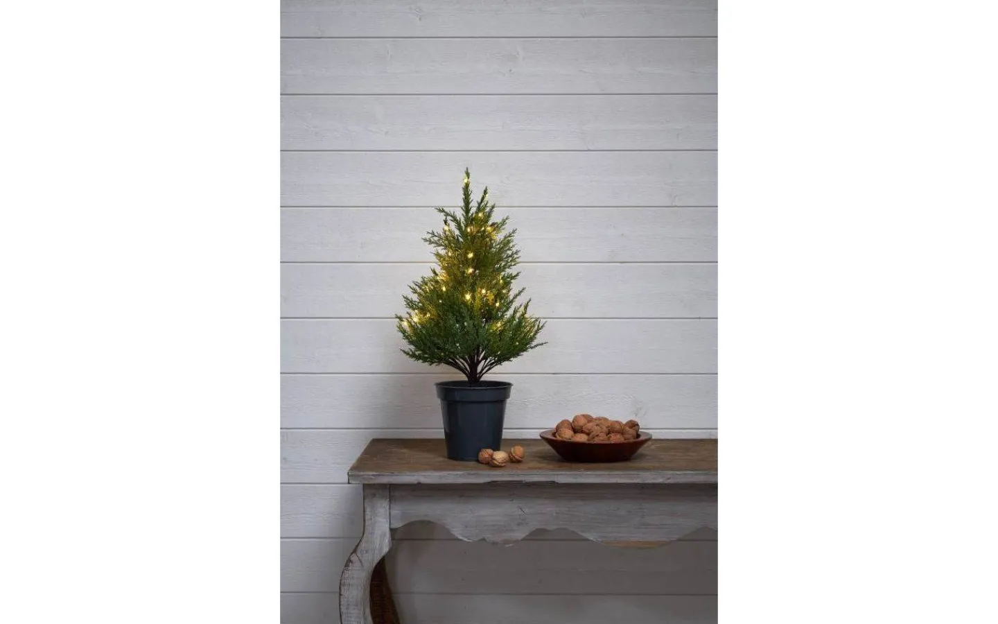 Star Trading Thuja Dekorationsträd 55cm Grön* Batteri Julpynt Inomhus