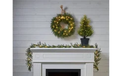 Star Trading Thuja Dekorationsträd 55cm Grön* Batteri Julpynt Inomhus