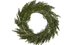 Thuja Krans 80cm LED Grön IP44