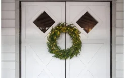 Thuja Krans 80cm LED Grön IP44