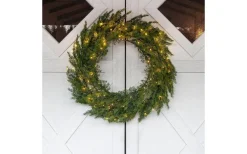 Thuja Krans 80cm LED Grön IP44