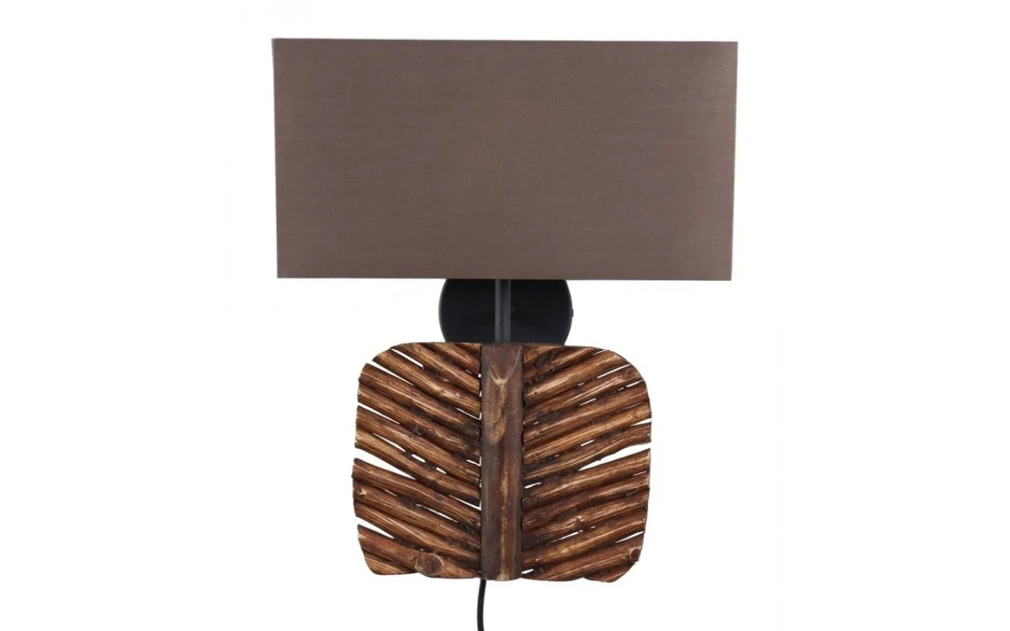 AG Home & Light Tiffanie Bordslampa 44cm Brun/Beige* Bordslampor