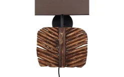 AG Home & Light Tiffanie Bordslampa 44cm Brun/Beige* Bordslampor