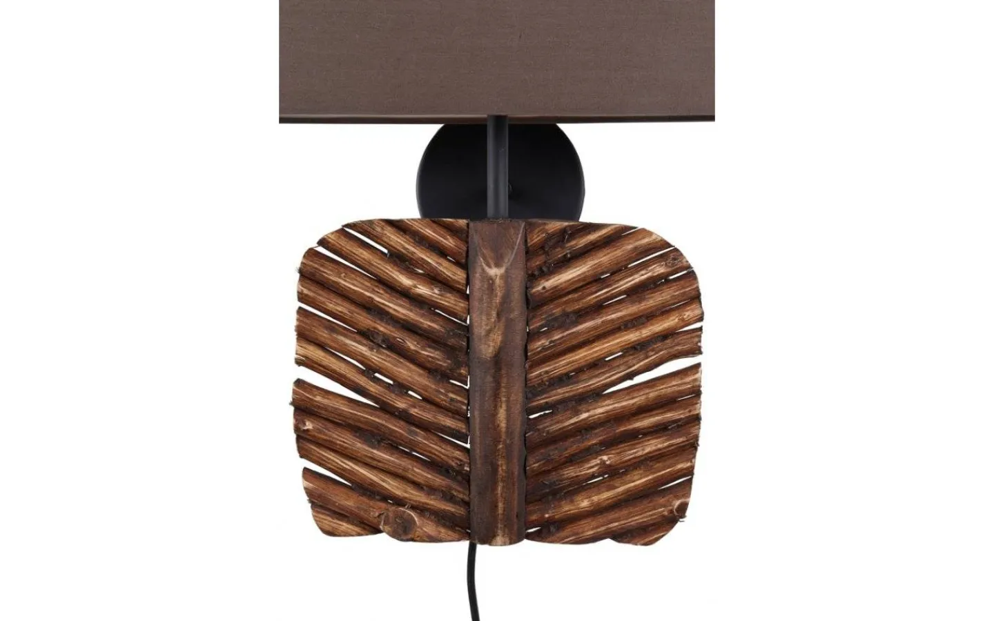 AG Home & Light Tiffanie Bordslampa 44cm Brun/Beige* Bordslampor