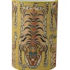 Hallbergs Tiger Lampskärm Ø32cm Guld* Cylinder Lampskärmar