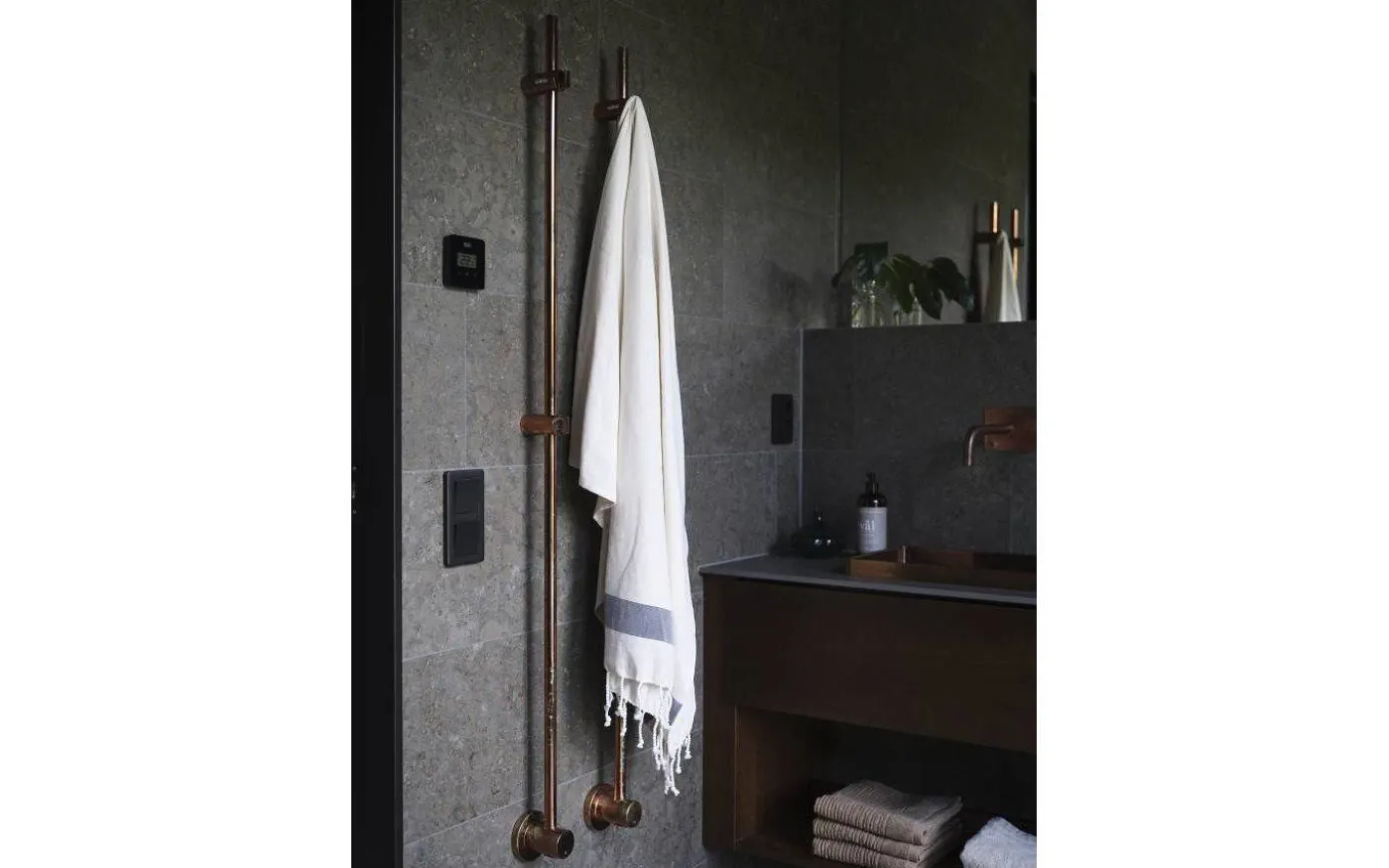 Tim Pläd 125x150cm Blå