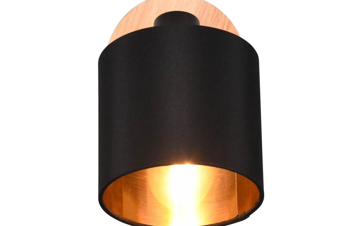 Tommy Spotlight E14 trä/matt svart