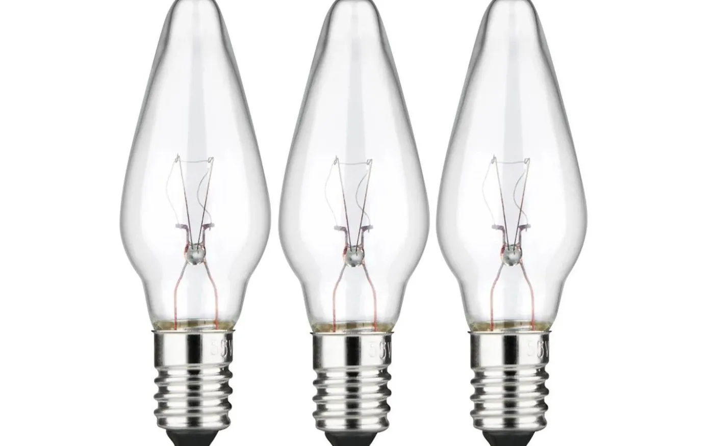 Topplampa 5-arm E10 55V 3W 3-Pack