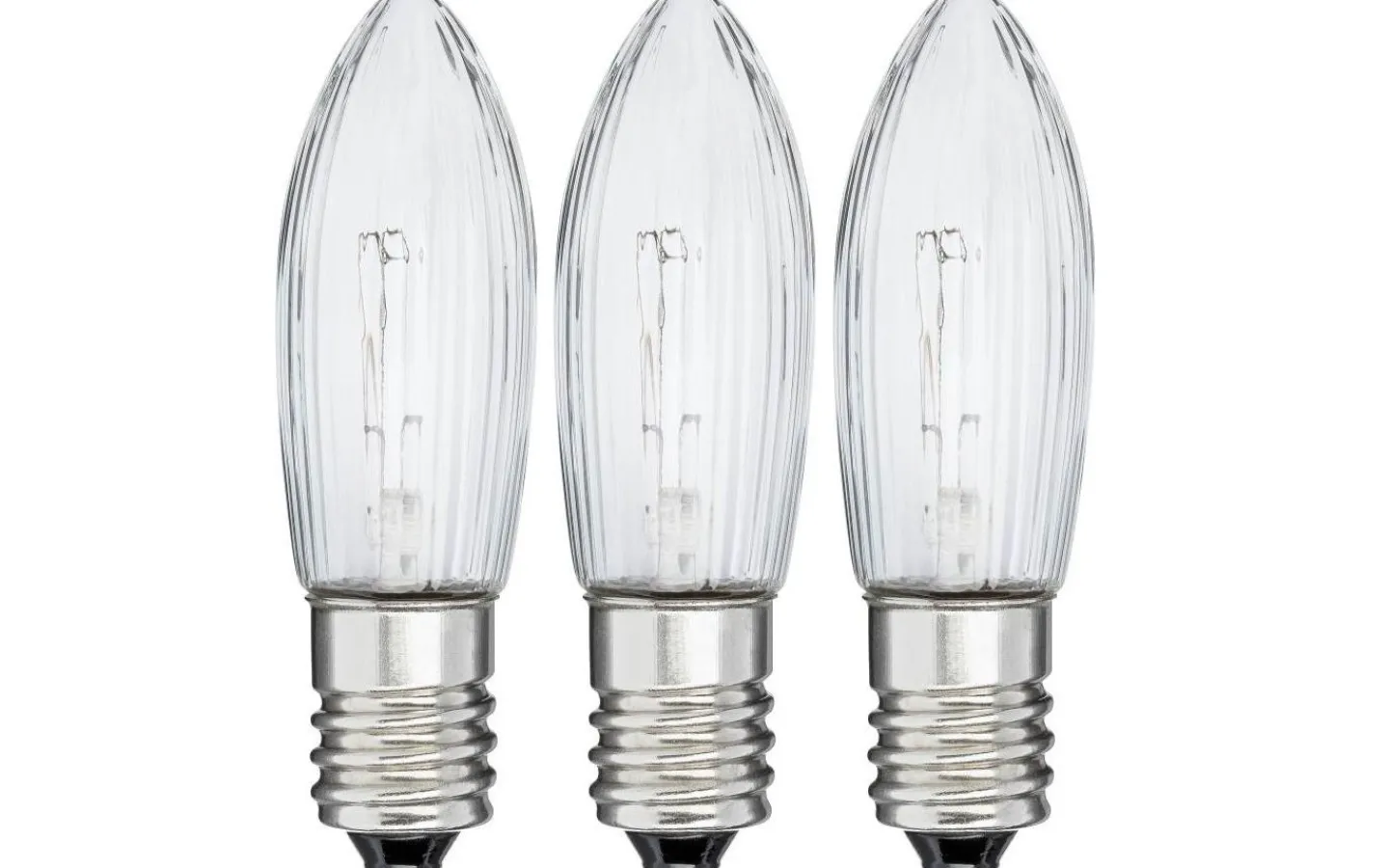 E10 Jullampor|E10 Jullampor<Unison Topplampa 7-arm E10 34V 3W 3-Pack