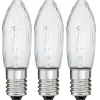 E10 Jullampor|E10 Jullampor<Unison Topplampa 5-arm E10 55V 3W 3-Pack