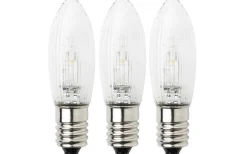 Topplampa E10 LED 6V DC 0,2W 3-Pack