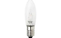 Konstsmide Topplampa E10 LED 24V DC 0,3W 3-Pack* E10 Led Jullampor|E10 Led Jullampor