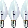 Konstsmide Topplampa E10 3V 0,5W 3-Pack* E10 Jullampor|E10 Jullampor