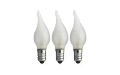 Konstsmide Topplampa LED E10 Trafo-24V 0,1W Romance 3-Pack* E10 Led Jullampor|E10 Led Jullampor