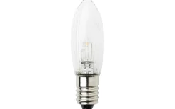 Konstsmide Topplampa Luciakrona, Tärnljus E10 LED 1,5V 0,06W 3-Pack* E10 Led Jullampor|E10 Led Jullampor