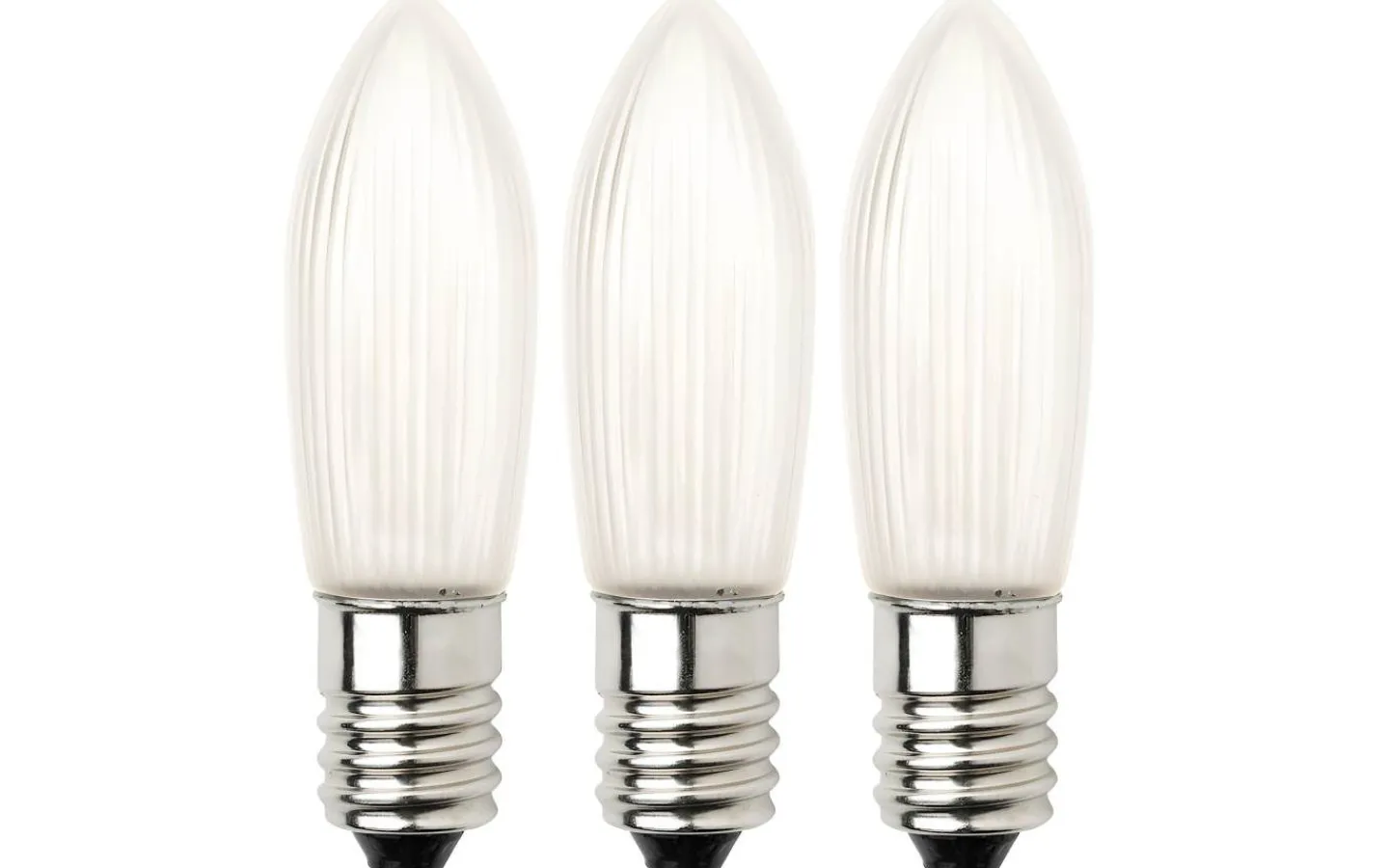 E10 Led Jullampor|E10 Led Jullampor<Konstsmide Topplampa Slinga 16L E10 LED 14V 0,1W 3-Pack