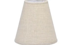 Toppringsskärmar<PR Home Toppringskärm E14 Ø15cm Lin Natur