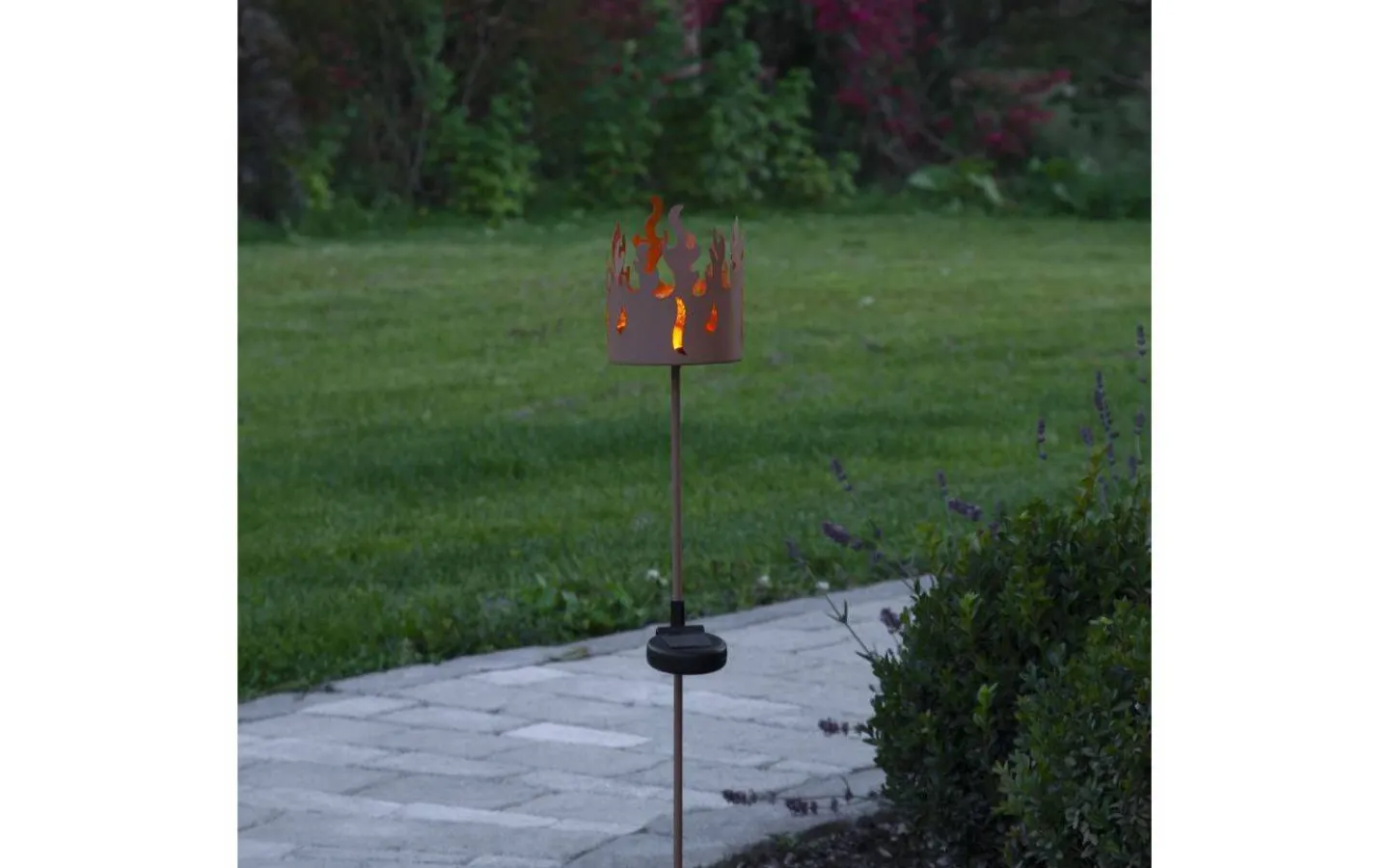 Star Trading Torchy Solcellslampa 77cm Rost* Visa Alla Solcellslampor|Solcellslampor Stig & Mark