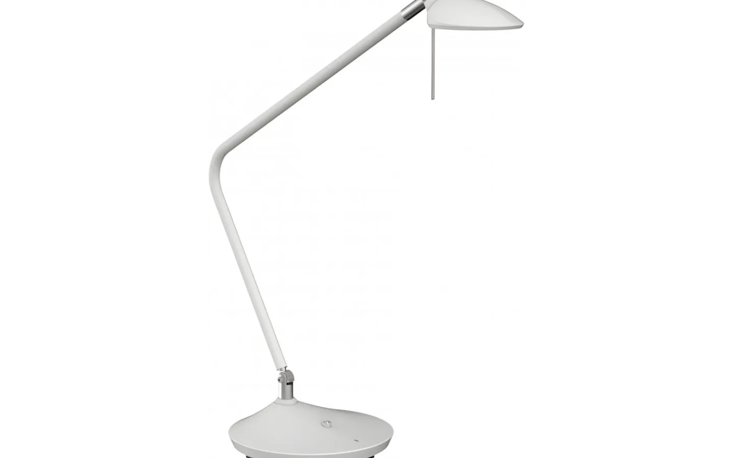 Skrivbordslampor<Texa Design Toreno Bordslampa 55cm LED 3000K 630lm 7W Vit/Nickel Dimbar