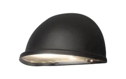 Konstsmide Torino Halvmånelampa Liten Svart IP23* Vägglampor Utomhus