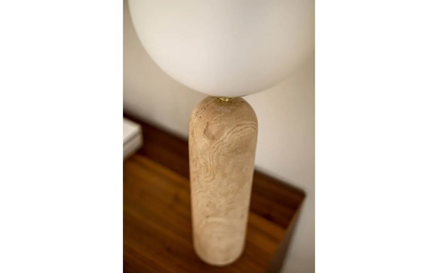 Globen Lighting Torrano Bordslampa 53cm Travertin* Bordslampor