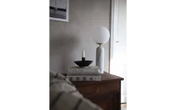 Sovrum|Vardagsrum<Globen Lighting Torrano Bordslampa 53cm Vit