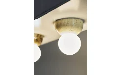 Globen Lighting Torrano Plafond/Vägglampa 13cm Travertin IP44* Badrumslampor Vägg|Badrumslampor Tak