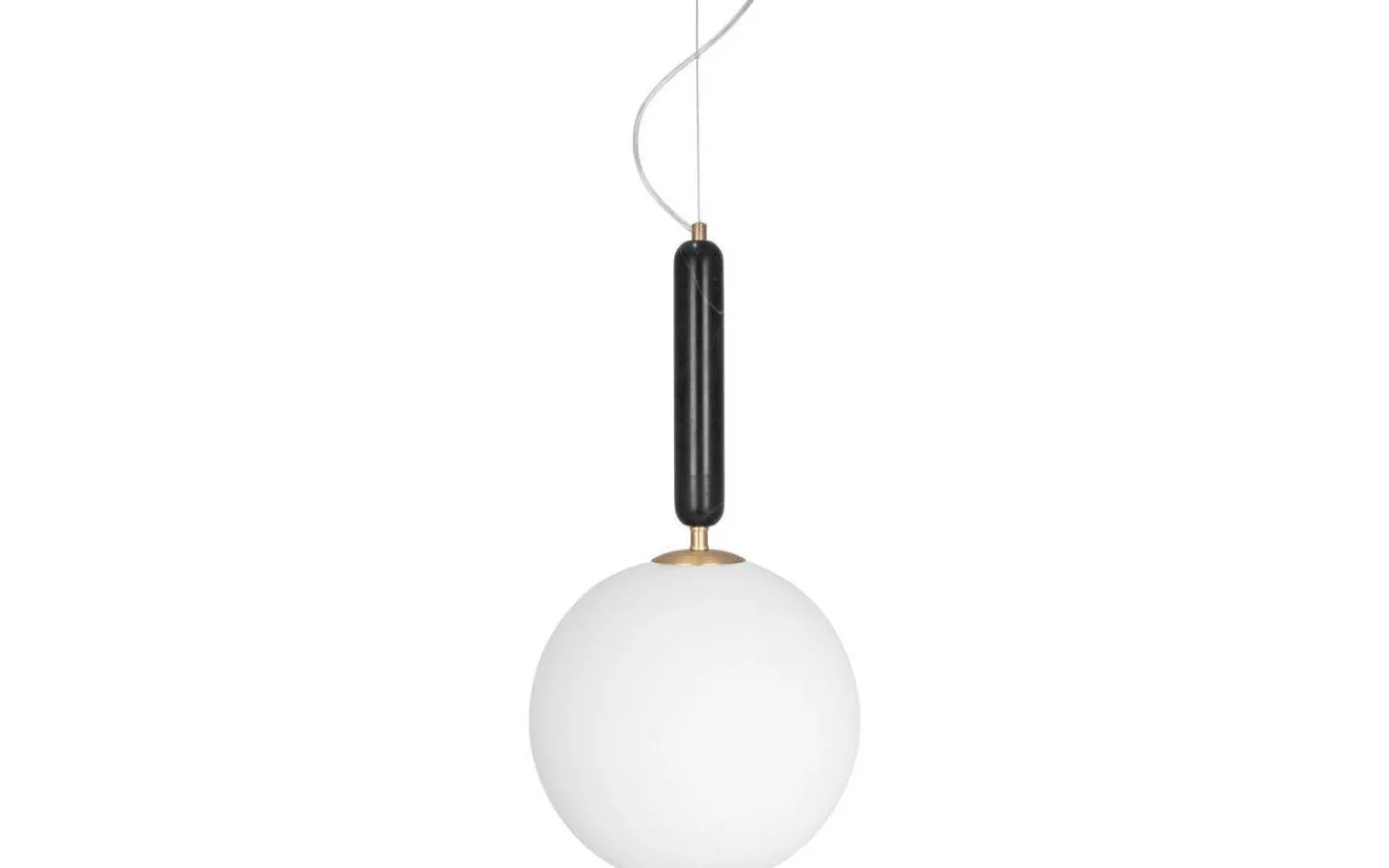 Kök & Matplats|Hall & Trappa<Globen Lighting Torrano Taklampa 30cm E14 Svart/Opalvit