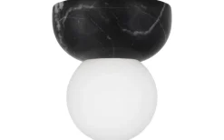 Torrano Vägglampa/Plafond 13cm IP44 Svart