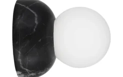 Torrano Vägglampa/Plafond 13cm IP44 Svart