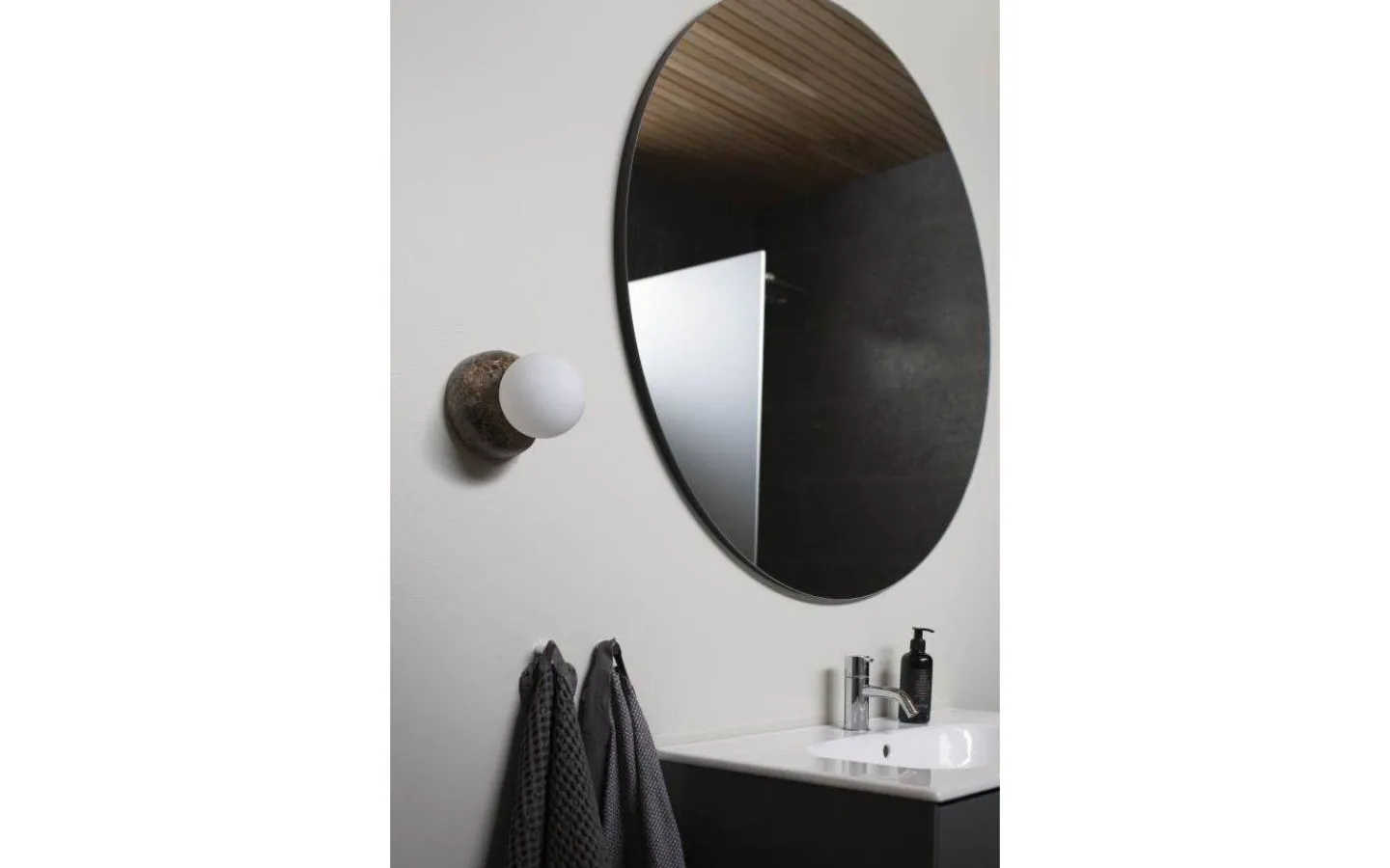 Globen Lighting Torrano Vägglampa/Plafond 13cm IP44 Brun* Badrumslampor Tak|Badrumslampor Vägg