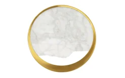 Torre Vägglampa Marmor 24cm Guld