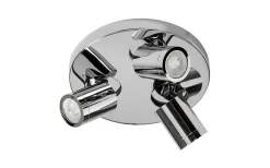 ArmaturHantverk Torsö Takspotlight Ø25cm Krom IP44* Badrumslampor Tak|Runda Takspotlights