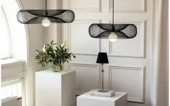 Globen Lighting Torus Taklampa 65cm Svart* Stora Taklampor Ø50-69 Cm