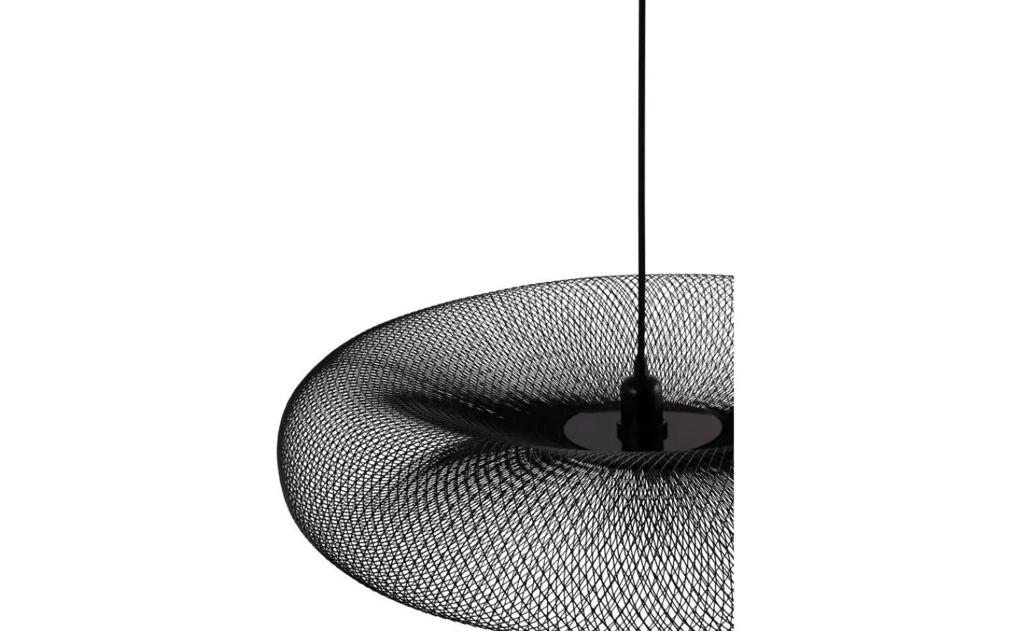 Globen Lighting Torus Taklampa 65cm Svart* Stora Taklampor Ø50-69 Cm