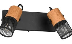 Trio Lighting Tosh Spotlight 2-delad E14 mattsvart* Takspot Med 2 Lampor