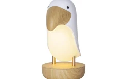 Star Trading Toucan Bird Uppladdningsbar Nattlampa 20cm Vit* Nattlampor