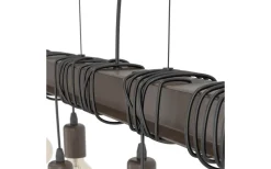 Avlånga Taklampor<Eglo Townshend 4 Taklampa 150cm 8L Antikbrun