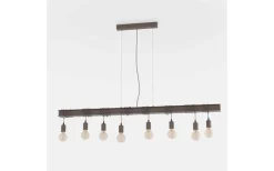 Avlånga Taklampor<Eglo Townshend 4 Taklampa 150cm 8L Antikbrun