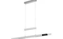 Trio Lighting Trajan Taklampa LED borstad aluminium/svart* Avlånga Taklampor