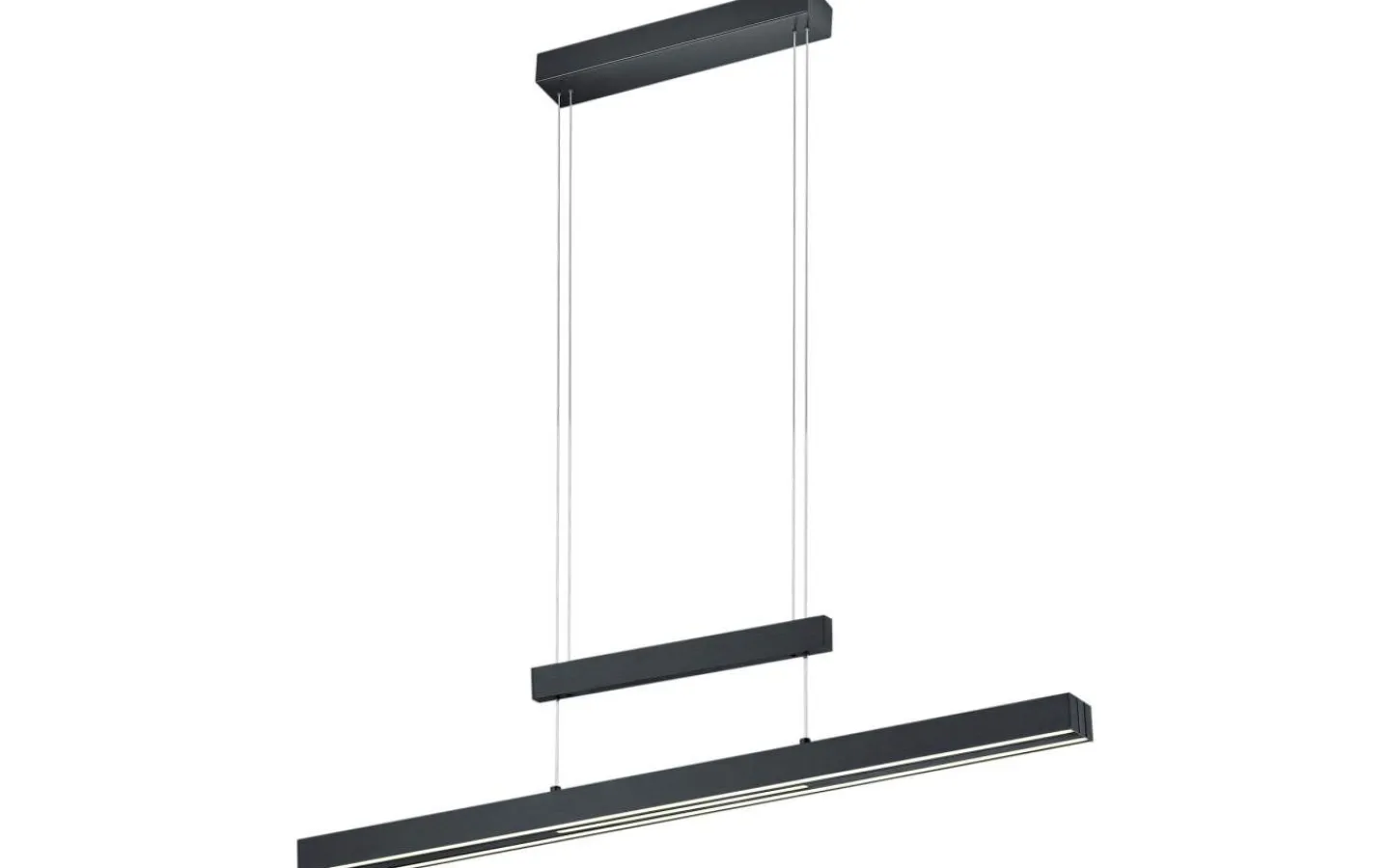 Avlånga Taklampor<Trio Lighting Trajan Takpendel LED mattsvart