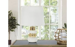 Tramonto Bordslampa 32cm Vit/Guld