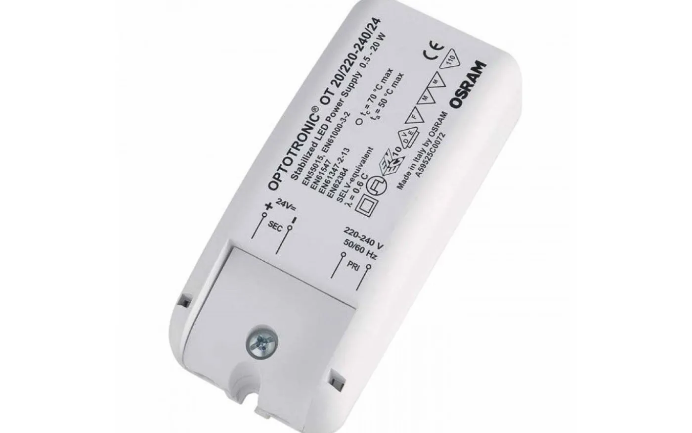 Transformator 24V DC 0,5-20W Ej Dimbar