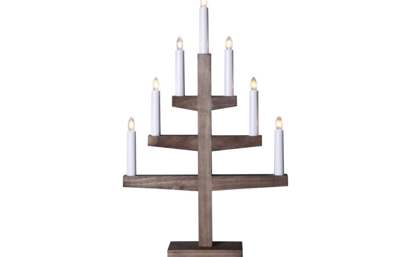 Visa Alla Adventsljusstakar|Adventsljusstakar 31-60 Cm<Star Trading Trapp Adventsljusstake Brun 54cm