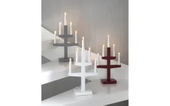 Visa Alla Adventsljusstakar|Adventsljusstakar 31-60 Cm<Star Trading Trapp Adventsljusstake Vit 46cm
