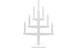 Adventsljusstakar 31-60 Cm<Star Trading Trapp Adventsljusstake Vit 54cm