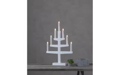 Adventsljusstakar 31-60 Cm<Star Trading Trapp Adventsljusstake Vit 54cm