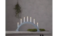 Visa Alla Adventsljusstakar|Adventsljusstakar 31-60 Cm<Star Trading Trapp Båge Adventsljusstake Grå 34cm