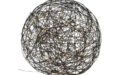 Star Trading Trassel Dekorationsklot 50cm Svart* Utomhusdekorationer|Inomhusdekorationer 230V