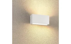 Vägglampor Utomhus<Trio Lighting Trent Vägglampa LED mattvit IP65